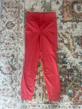lululemon athletica Red High-Rise Leggings